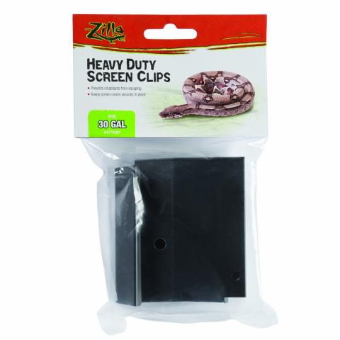Zilla Heavy Duty Screen Clips 30 Gallon & Larger