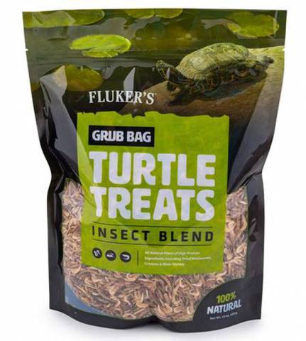 Flukers Grub Bag Turtle Treats Insect Blend 6oz