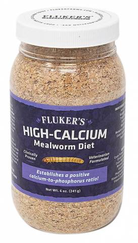 Flukers High Calcium Mealworm Diet 12oz