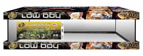 Zoo Med Low Boy 28 Gal Aquarium (no lid)