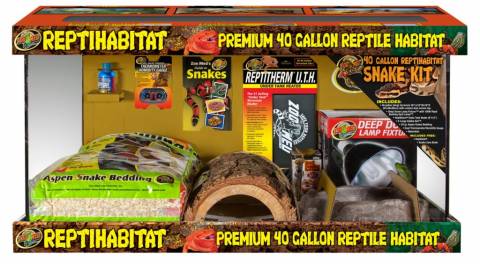 Zoo Med Repti Habitat Snake Kit 40 Gallon
