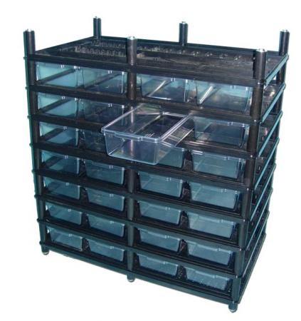 Vision 8 Level Hatchling Rack