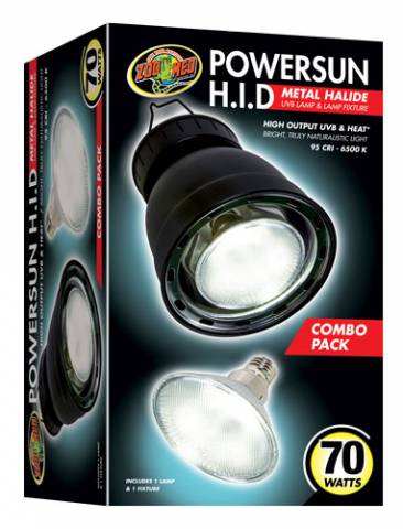 Zoo Med PowerSun HID Metal Halide Combo Lamp & Fixture