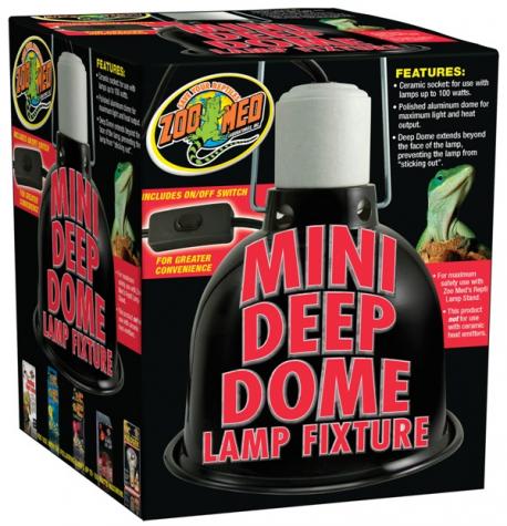 Zoo Med Mini Deep Dome Heat Fixture