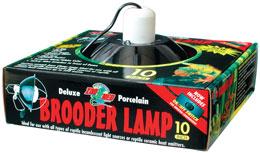 Zoo Med Brooder Black Ten Inch Ceramic Lamp