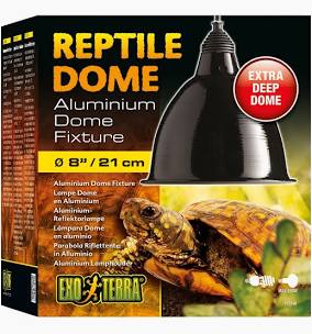 Exo Terra Aluminum Dome Fixture Large