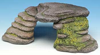 Penn Plax Shale Step Ledge Small