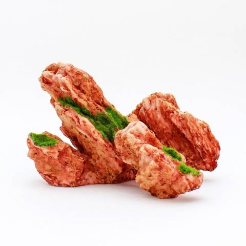 Penn Plax Aqua-Floras Red Rock