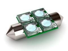 Bio Bubble LED Light Cap Bulb Replacement Blue/White