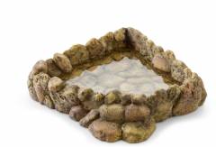 Exo Terra Corner Pebble Water Dish X-Large
